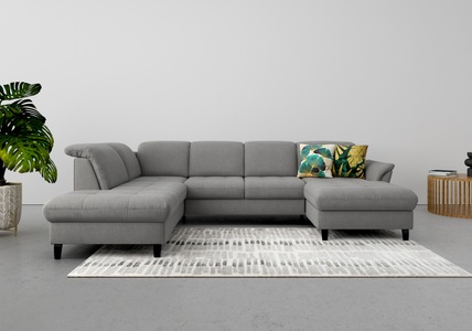 sit&more Wohnlandschaft, wahlweise mit Kopfteilverstellung, Bettfunktion und Stauraum