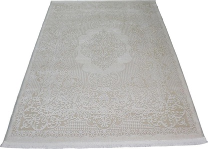 RESITAL The Voice of Carpet, RESITAL The Voice of Carpet Läufer »Lara 340«, rechteckig, 11 mm Höhe, Teppich-Läufer, Kurzflor, gewebt, Orient-Optik, Hoch-Tief-Struktur, mit Fransen, ideal im Flur & Schlafzimmer, 