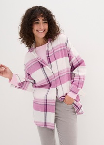 bonprix, bonprix Flanellhemd, bonprix Flanellhemd mit Haifischkragen, im Karo-Look