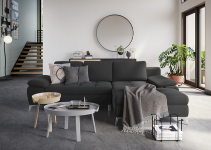sit&more Ecksofa, mit Recamiere, wahlweise mit Bettfunktion und Bettkasten