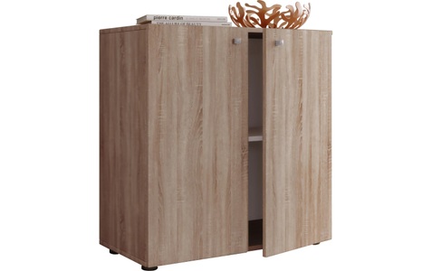 MID.YOU, MID.YOU Aktenschrank in sonoma eiche 70/74/40 cm , 'Lona' _ Holzwerkstoff , 1 Fächer , 70x74x40 cm , melaminharzbeschichtet,melaminharzbeschichtet,Nachbildung,Nachbildung , 000657014017, VCM Kommode »Vandol V1«