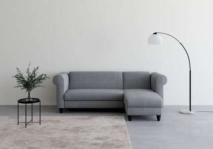 Dorel Home, Dorel Home Ecksofa »Felix II Schlafsofa 241cm (Liegefl. 108/195 cm), Recamiere tauschbar,«, verstellb. Rückenlehne, Sitzhöhe 46 cm, Cord, Dorel Home Ecksofa »Felix II, L-Form, Schlafsofa 241cm (Liegefl. 108/195 cm),« verstellb. Rückenlehne, Recamiere wechselbar, Cord