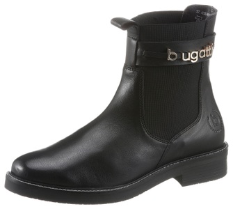 Bugatti, bugatti Chelseaboots, mit Kontrast-Rahmennaht, 