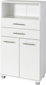 undefined, Midischrank »Palermo«, welltime Midischrank »Palermo, Breite 60 cm made in Germany«, Metallbeschläge