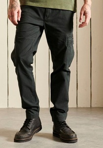 SUPERDRY, Cargohose, Regular Fit Herren Schwarz L32/W32, 