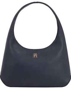 Tommy Hilfiger, Tommy Hilfiger Schultertasche »HILFIGER STAPLE SHOULDER BAG«, mit TH-Monogramm vorne, 