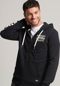 SUPERDRY, Superdry Kapuzensweatjacke »VINTAGE GYM ATHLETIC ZIPHOOD«, 