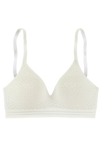 Lascana, LASCANA Bralette-BH, LASCANA Bralette-BH, ohne Bügel mit eingearbeitetem Push-up-Kissen, Dessous