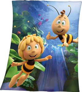 Die Biene Maja, Die Biene Maja Kinderdecke »Biene Maja«, mit tollem Biene Maja und Willi Motiv, 