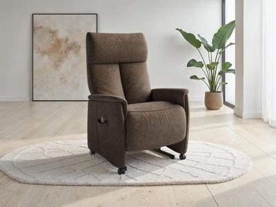 Sit & More, sit&more TV-Sessel "Cremona Comfort" wahlweise manuell oder elektrischer Funktion mit Akku