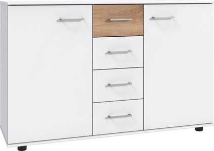 Wimex, Wimex Kombikommode »Taiga«, obere Schublade in Absatzfarbe oder uni weiss, Wimex Kombikommode »Taiga«, obere Schublade in Absatzfarbe oder uni weiss