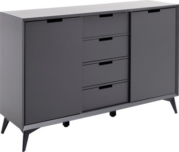 home24, home24 Sideboard Nevez II, MCA furniture Highboard »Netanja«, Breite ca. 137 cm