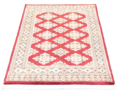 MorgenLand, morgenland Teppich »Buchara Teppich handgeknüpft rot«, rechteckig, 8 mm Höhe, morgenland Teppich »Buchara Teppich handgeknüpft rot«, rechteckig, 8 mm Höhe