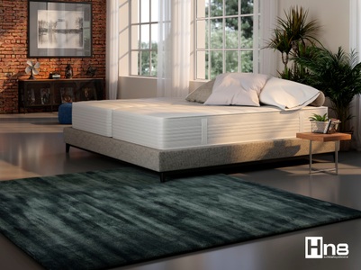 Hn8 Schlafsysteme, Hn8 Schlafsysteme Boxspringmatratze »Dynamic TFK«, 25 cm cm hoch, Raumgewicht: 40 kg/m³, 500 Federn, (1 St.), Baugleich mit dem Testsieger, 