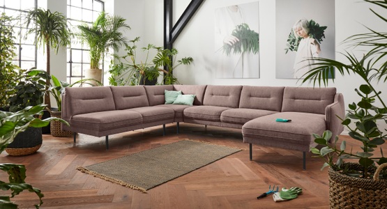 ANDAS, andas Wohnlandschaft »Nordfyn«, edles Design in 3 Bezugsqualitäten, Design by Morten Georgsen, andas Wohnlandschaft »Nordfyn U-Form«, edles Design in 3 Bezugsqualitäten, Design by Morten Georgsen