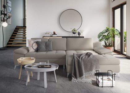 sit&more Ecksofa, mit Mega-Recamiere, wahlweise mit Bettfunktion und Bettkasten