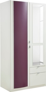 priess, priess Kleiderschrank, mit gerundeten Elementen auf den Aussentüren, priess Kleiderschrank, mit gerundeten Elementen auf den Aussentüren