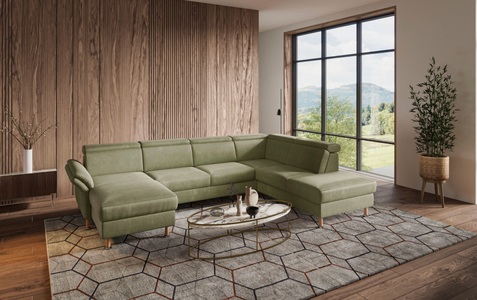 Home affaire Wohnlandschaft, wahlweise mit motorischer Relaxfunktion