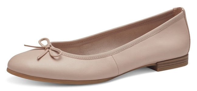 TAMARIS, Tamaris Ballerina, mit dekorativer Schleife, 