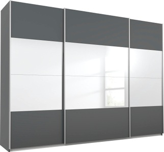 rauch ORANGE, rauch ORANGE Schwebetürenschrank »Quadra«, mit Spiegelelementen, rauch Schwebetürenschrank »Quadra«, mit Spiegelelementen