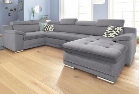 sit&more Wohnlandschaft, wahlweise mit Bettfunktion