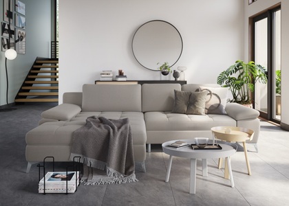 sit&more Ecksofa, mit Mega-Recamiere, wahlweise mit Bettfunktion und Bettkasten
