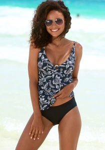 VIVANCE, Vivance Tankini-Top »Katta«, mit Zierring vorne, 