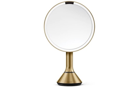 Simplehuman, simplehuman Kosmetikspiegel »Simplehuman 20cm,Messigfarben«, simplehuman Kosmetikspiegel »Simplehuman 20cm,Messigfarben«
