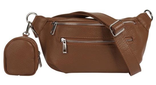 SAMANTHA LOOK, Samantha Look Gürteltasche, echt Leder, Made in Italy, Samantha Look Gürteltasche, echt Leder, Made in Italy