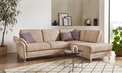 sit&more Ecksofa »Clio V«, wahlweise mit Bettfunktion und Bettkasten, inklusive Federkern