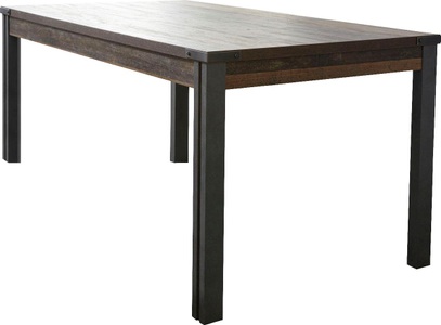 HOME AFFAIRE, Home affaire Esstisch »Bristol«, Breite 160 cm, Home affaire Esstisch »Bristol«, Esszimmertisch im Industrial Style - Masse (B/T/H) 160/90/77 cm