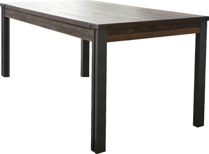 HOME AFFAIRE, Home affaire Esstisch »Bristol«, Breite 160 cm, Home affaire Esstisch »Bristol«, Esszimmertisch im Industrial Style - Masse (B/T/H) 160/90/77 cm