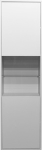 Premium Living, Vitrine in Grau, vitrine BOUNTY