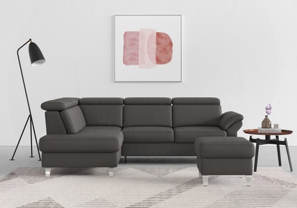 sit&more Ecksofa, inklusive Kopfteilverstellung und Federkern