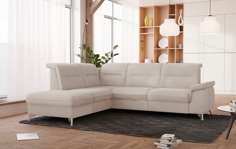 SCHÖNER WOHNEN LAMINAT, SCHÖNER WOHNEN LAMINAT Ecksofa, wahlweise mit motorischer Relaxfunktion, sit&more Ecksofa »Astoria L-Form«, wahlweise mit motorischer Relaxfunktion
