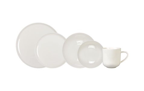 FURBER Kombiservice »20-teilig, Weiss«