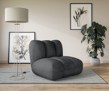 LeGer Home by Lena Gercke Sessel »Priya«, perfektes Einzelstück, gemütlich und modern, B/T/H: 90/106/84 cm