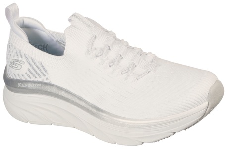 Skechers, Skechers D'Lux Walker Damen Slipper Weiss, 