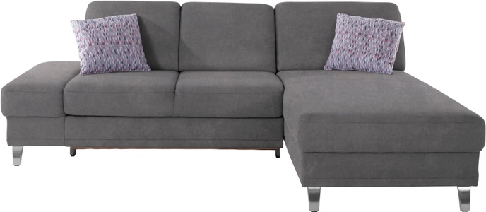 sit&more Ecksofa »Clio V«, wahlweise mit Bettfunktion oder Vorziehsitz und Bettkasten, Inklusive Federkern