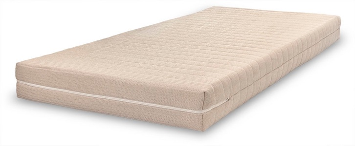 Baumberger, Baumberger Naturmatratze »PiuMa Lana, Nicki-Softstepp medium«, 17 cm cm hoch, (1 St.), 