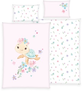 Baby Best Babybettwäsche »Little Turtle«, (2 tlg.), mit liebevollem Motiv