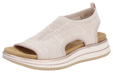 Remonte, Remonte Sandale, Sommerschuh, Sandalette, Keilabsatz, mit offener Ferse, Remonte Sandale, Sommerschuh, Sandalette, Keilabsatz, mit offener Ferse