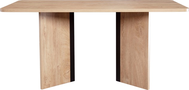 PREMIUM COLLECTION BY HOME AFFAIRE, Premium collection by Home affaire Esstisch »Tristan«, Moderner Esstisch in Eiche Nachbildung, 
