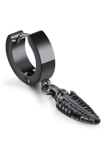 FIRETTI, Firetti Single-Creole »Blatt«, Firetti Single-Creole »Schmuck Geschenk Ohrschmuck einzeln Blatt«