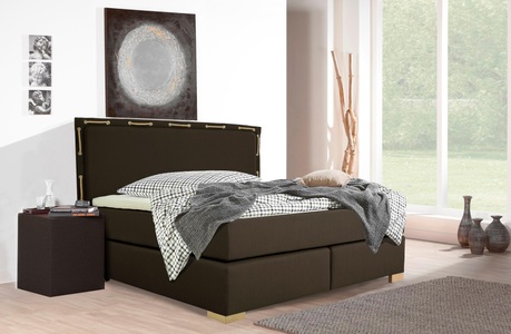 HOME AFFAIRE, Home affaire Boxspringbett »»Marlou««, inkl. Topper, 3 Breiten, 3 Härtegrad-Ausführungen, Home affaire Boxspringbett »»Marlou««, inkl. Topper, 3 Breiten, 3 Härtegrad-Ausführungen