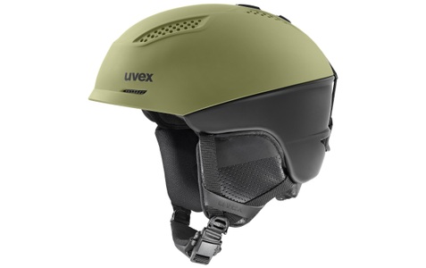 Uvex, Uvex Ultra Pro Skihelm - leaf - black matt, Uvex ultra pro Wintersport Helm olive