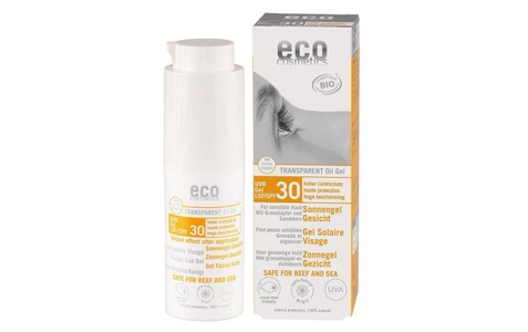 Eco Cosmetics, Eco Cosmetics Sonnengel Gesicht Sensible UVB 30 30 ml (1oz), Sonnengel Gesicht LSF 30 bio (30ml)