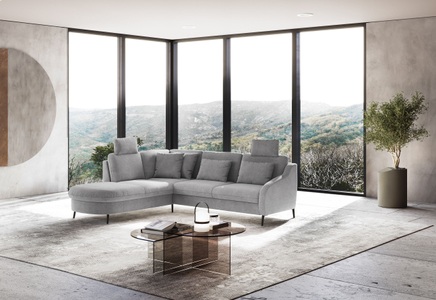 sit&more Ecksofa »Soul L-Form«, wahlweise mit Bettfunktion und Bettkasten oder Schubkasten