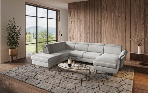 Home affaire Wohnlandschaft, wahlweise mit motorischer Relaxfunktion