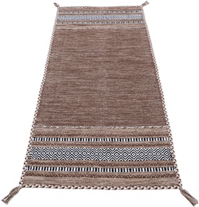 Läufer, »Kelim Azizi«, carpetfine, rechteckig, Höhe 5 mm, handgewebt